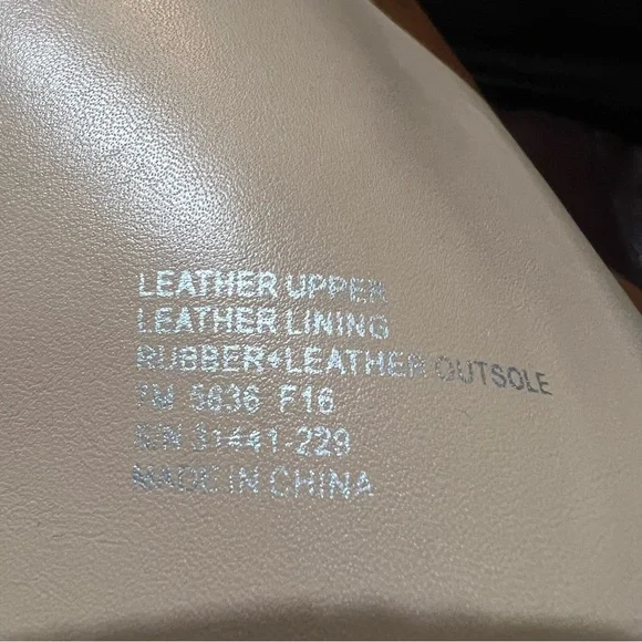 Tory Burch Sidney Leather Knee High Boots size 7 M - Picture 7 of 8